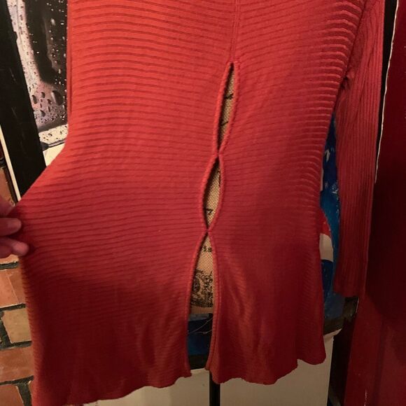 Free people cowl neck split back size s - Picture 5 of 6